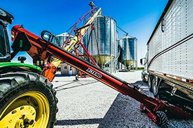 Handle the toughest conditions on your farm with AGI swingaway augers