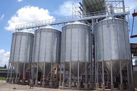 Silo comercial con fondo tolva FRAME