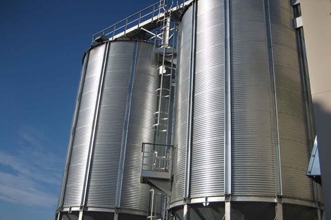 Silo comercial con fondo tolva FRAME