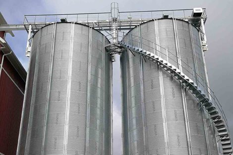 Silo comercial con fondo tolva FRAME