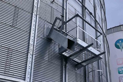 Accesorios complementarios para silos