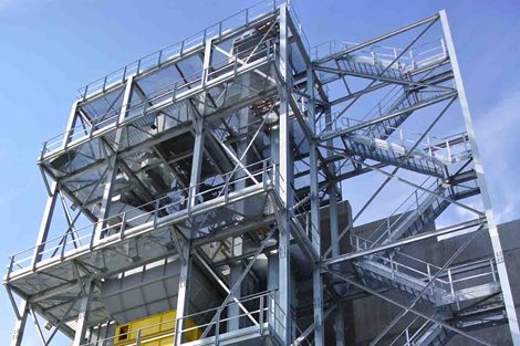 Estructuras de acero resistentes de FRAME