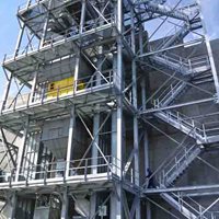 Estructuras de acero resistentes de FRAME