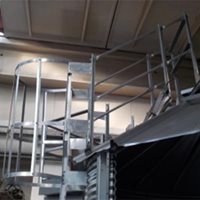 Escalas de techo