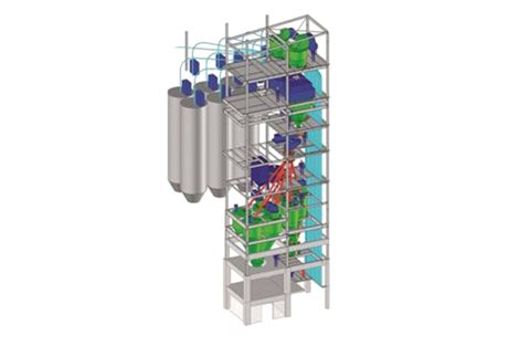 Modelado 3D de una planta de alimentación animal