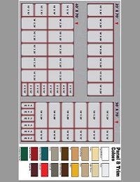 Self-Storage Configuration and Colors